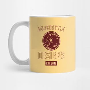 RockBottle Designs Logo (Red) Mug